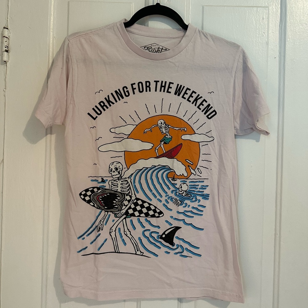 Zumiez Lurking For The Weekend Short Sleeve Shirt - Picture 2 of 5